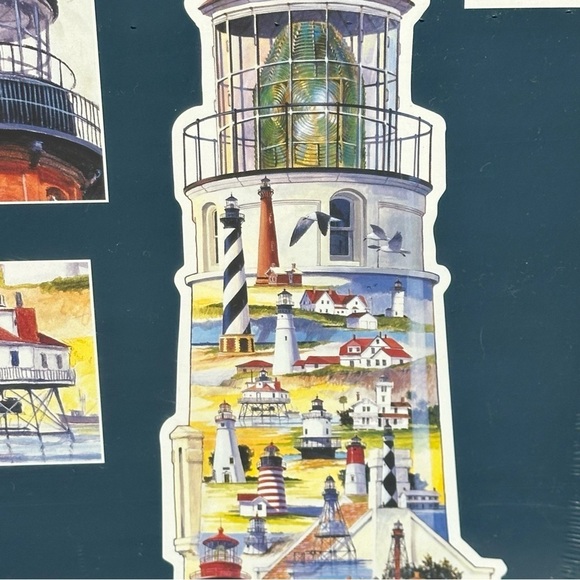 Great American Puzzle Factory 9800 Lighthouses USA Jigsaw Over 600+ PC SEALED - Picture 7 of 16